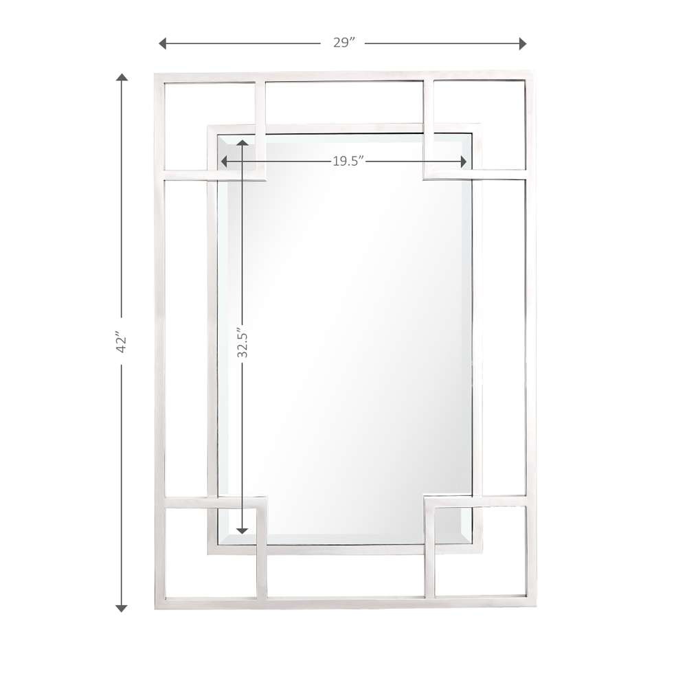 Camden Isle - Kinney Rectangular Wall Mirror - 86409 veiw 9
