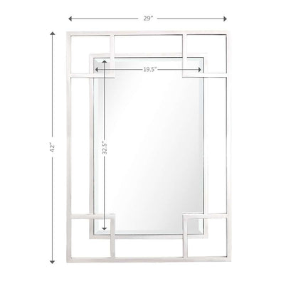 Camden Isle - Kinney Rectangular Wall Mirror - 86409 veiw 9
