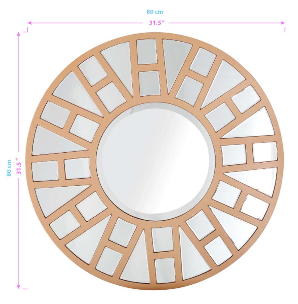 Camden Isle - Millennium Circular Mirror - 86317 veiw 9