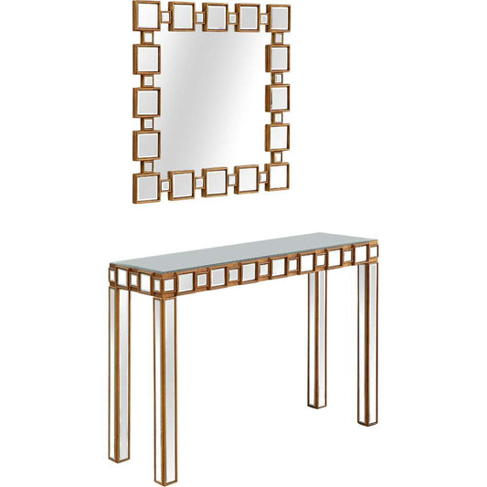 Camden Isle - Orion Wall Mirror and Console - 86510 veiw 1