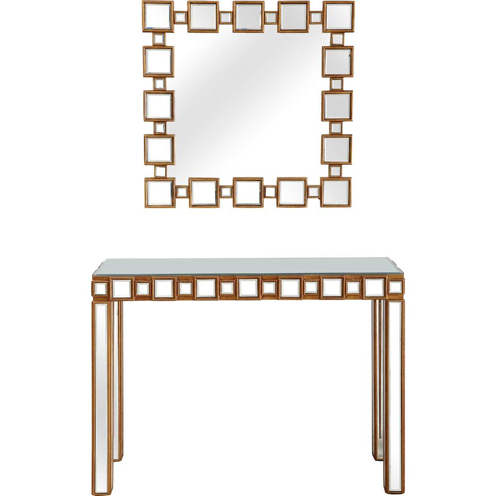 Camden Isle - Orion Wall Mirror and Console - 86510 veiw 2