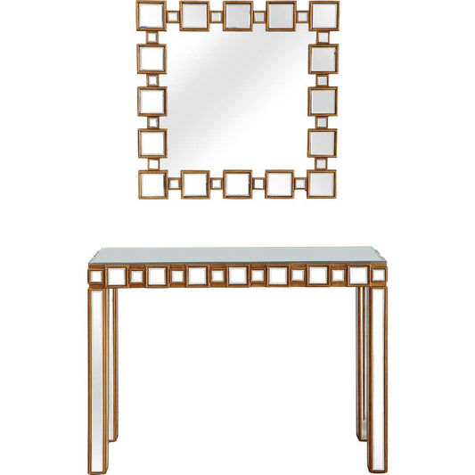 Camden Isle - Orion Wall Mirror and Console - 86510 veiw 2