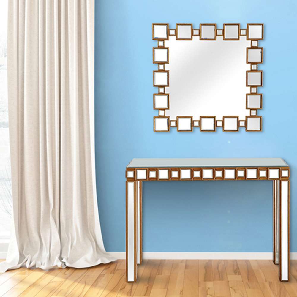 Camden Isle - Orion Wall Mirror and Console - 86510 veiw 9