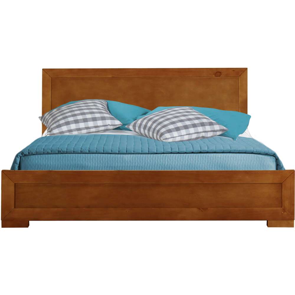 Camden Isle - Oxford Full Platform Oak Bed - 112631 veiw 1