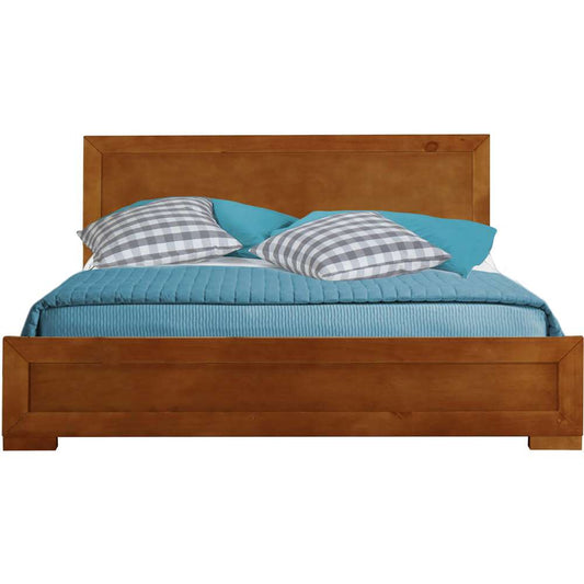 Camden Isle - Oxford King Platform Oak Bed - 112633 veiw 1