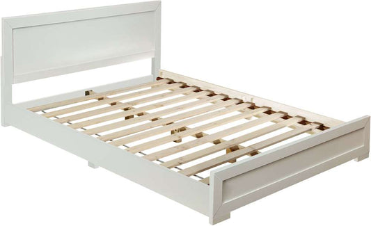 Camden Isle - Oxford King Platform White Bed - 112433 veiw 2