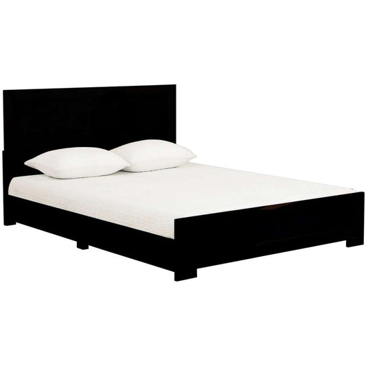 Camden Isle - Oxford Queen Platform Black Bed - 112132 veiw 2