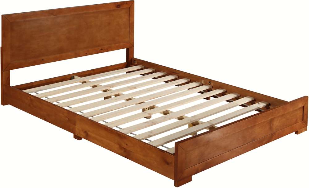 Camden Isle - Oxford Twin Platform Cherry Bed - 112730 veiw 2
