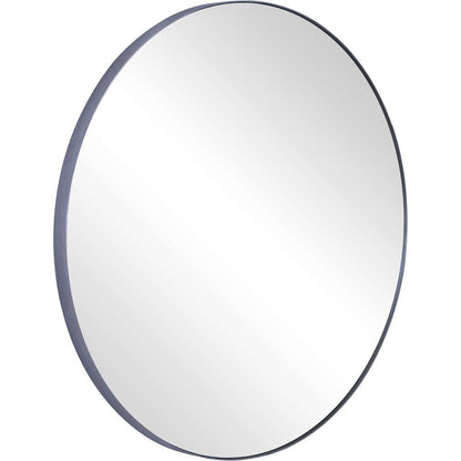 Camden Isle - Round Metal Frame Mirror - 86606 veiw 2