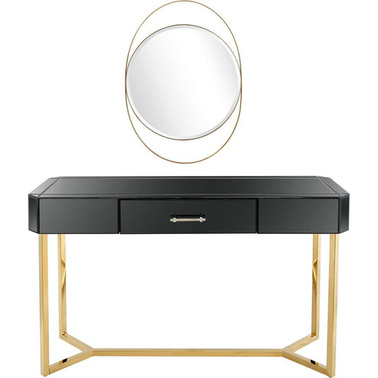 Camden Isle - Sonya Wall Mirror and Console Table - 86543 veiw 1