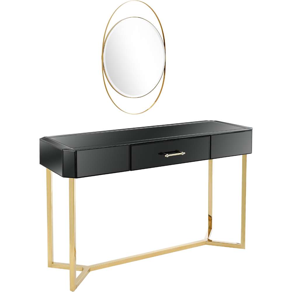 Camden Isle - Sonya Wall Mirror and Console Table - 86543 veiw 2