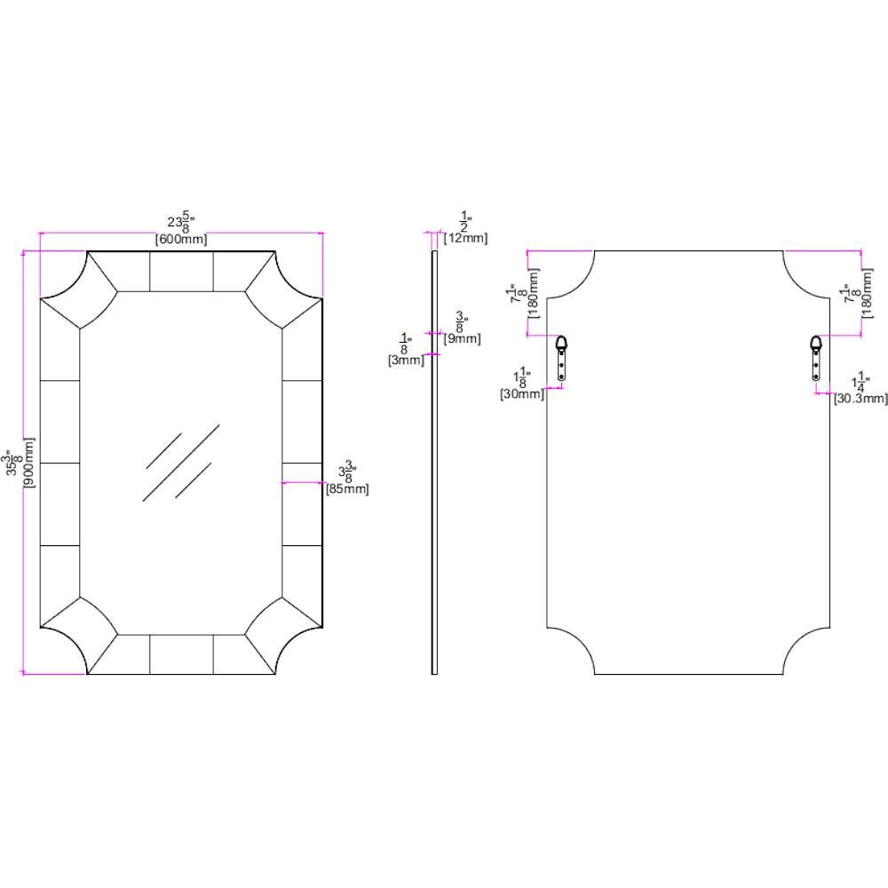 Camden Isle - Templar Wall Mirror - 86484 veiw 6