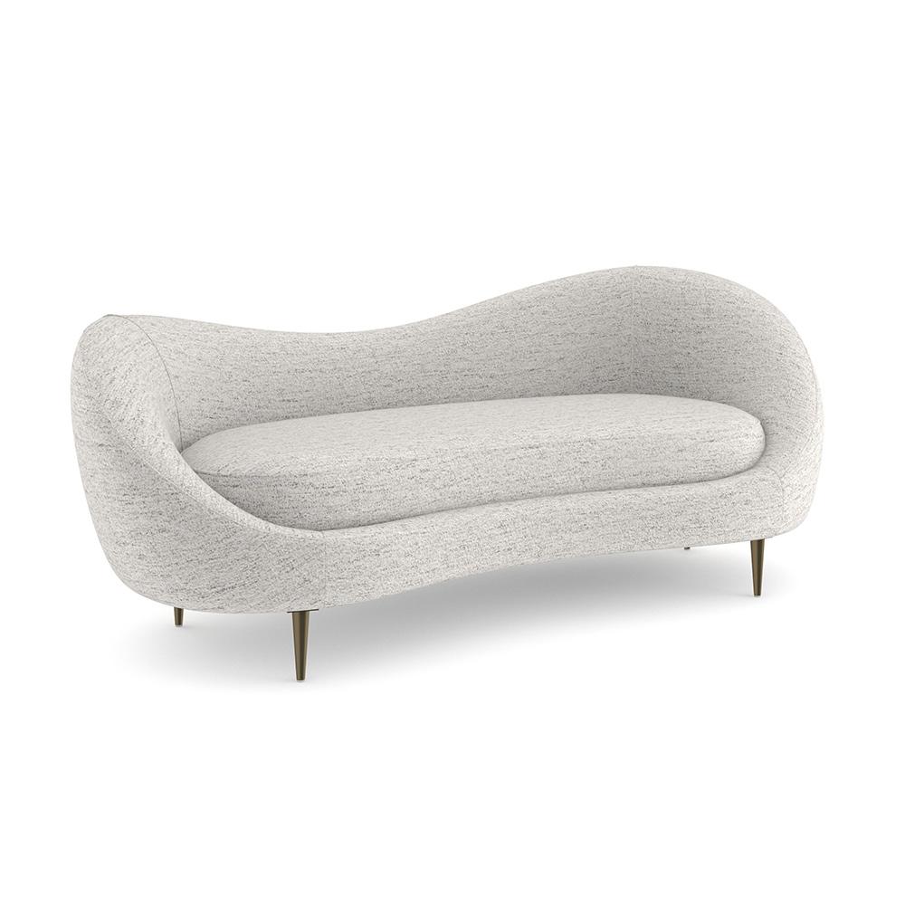 Caracole - 83 Formosa Sofa in Piano Black - UPH-024-014-A veiw 1