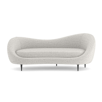 Caracole - 83 Formosa Sofa in Piano Black - UPH-024-014-A