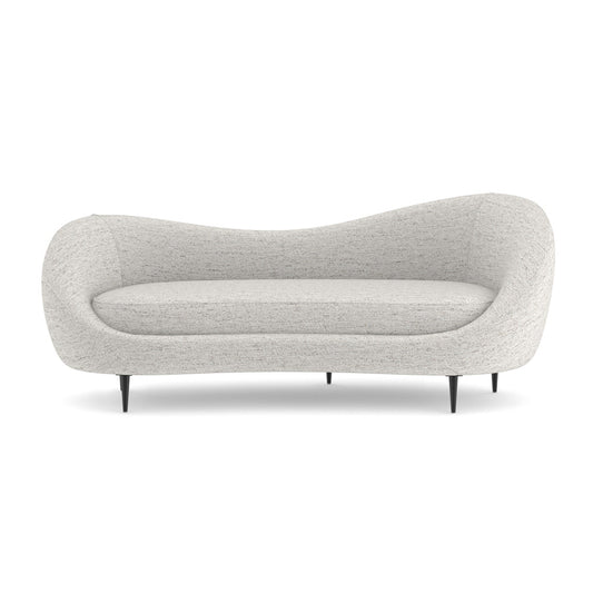 Caracole - 83 Formosa Sofa in Piano Black - UPH-024-014-A