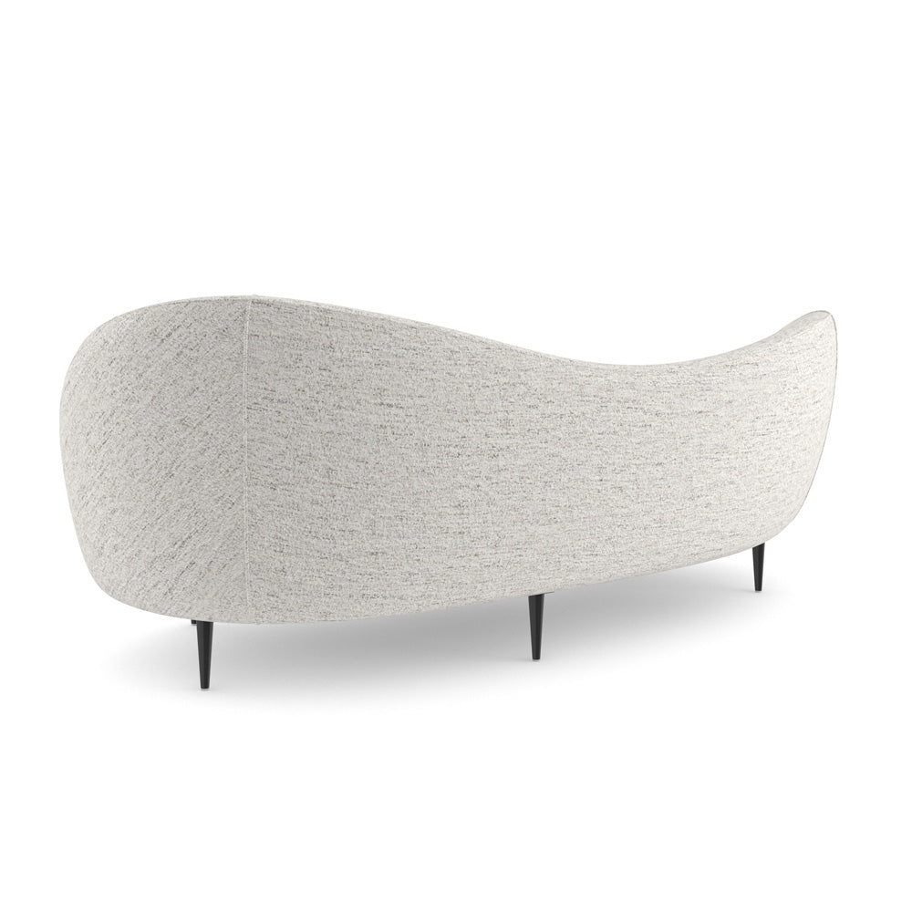 Caracole - 83 Formosa Sofa in Piano Black - UPH-024-014-A