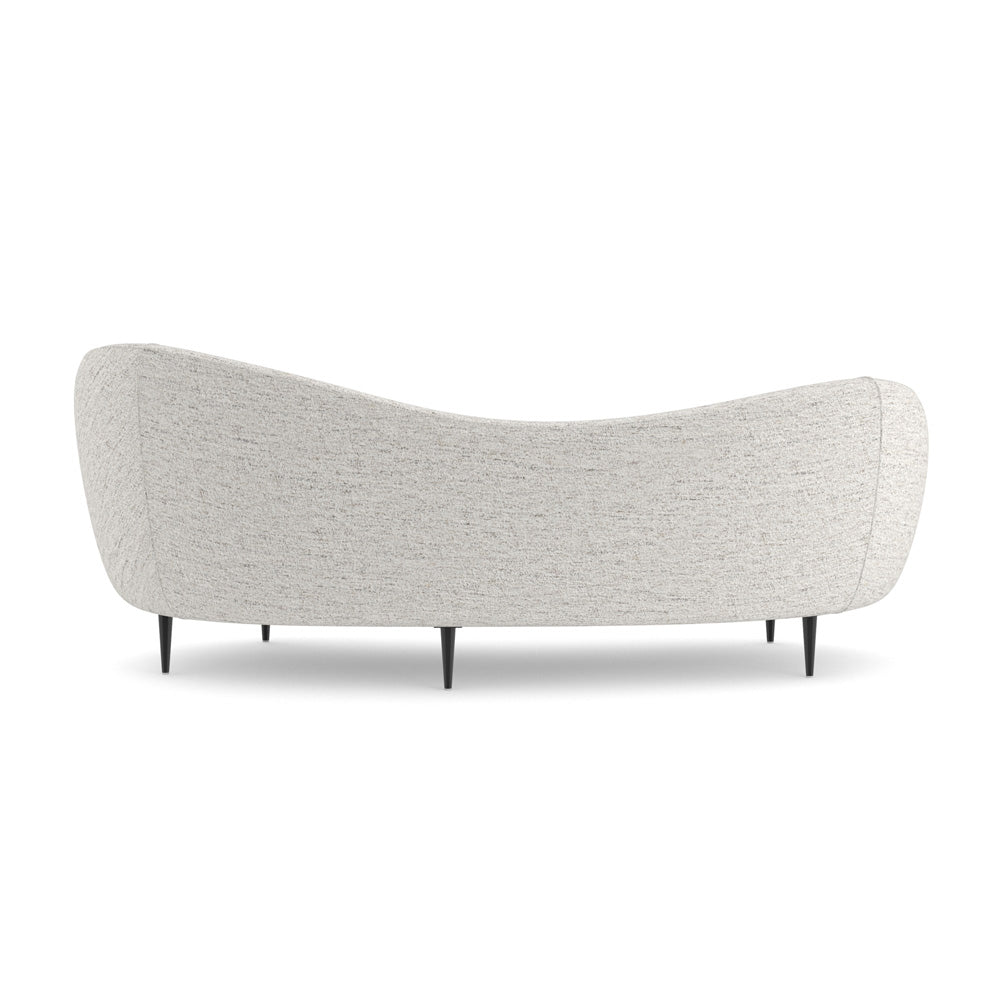 Caracole - 83 Formosa Sofa in Piano Black - UPH-024-014-A