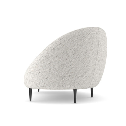 Caracole - 83 Formosa Sofa in Piano Black - UPH-024-014-A