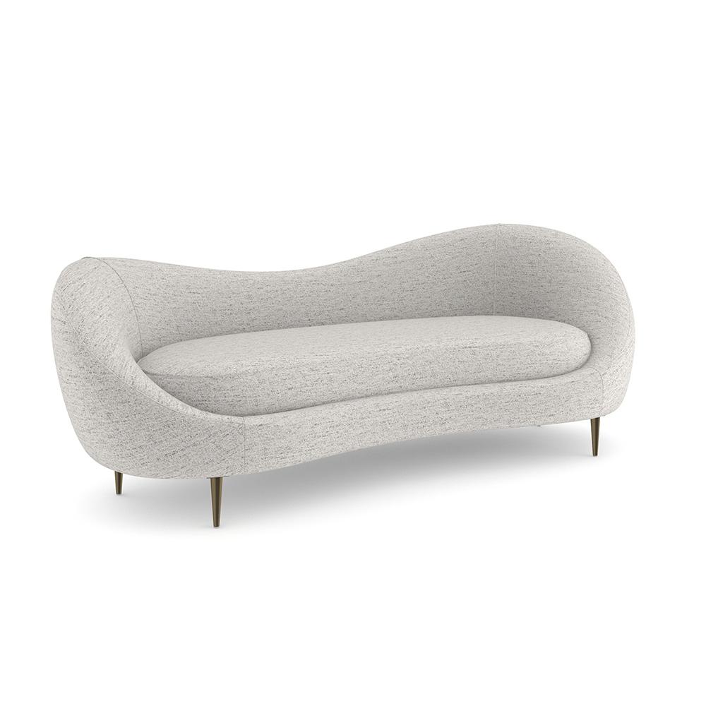 Caracole - 94 Formosa Sofa in Piano Black - UPH-024-011-A veiw 1