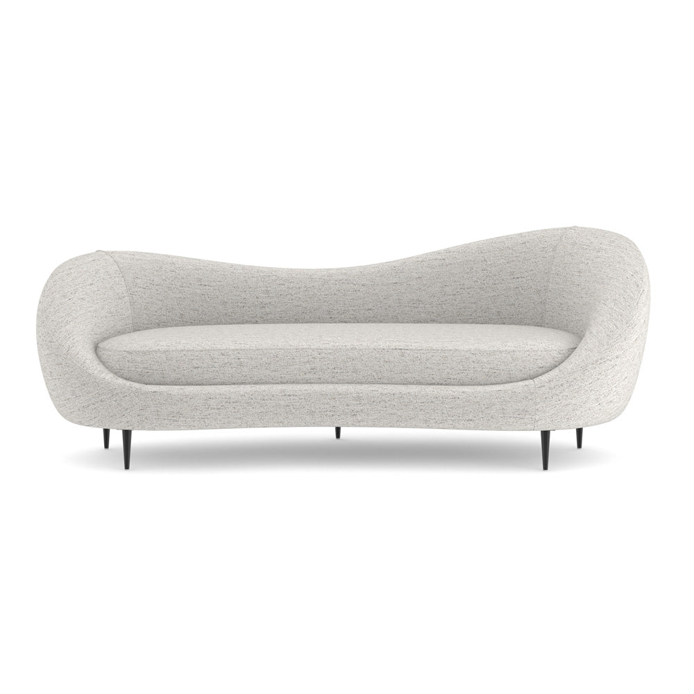 Caracole - 94 Formosa Sofa in Piano Black - UPH-024-011-A