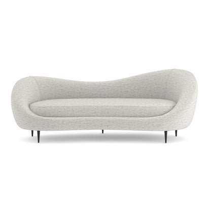 Caracole - 94 Formosa Sofa in Piano Black - UPH-024-011-A