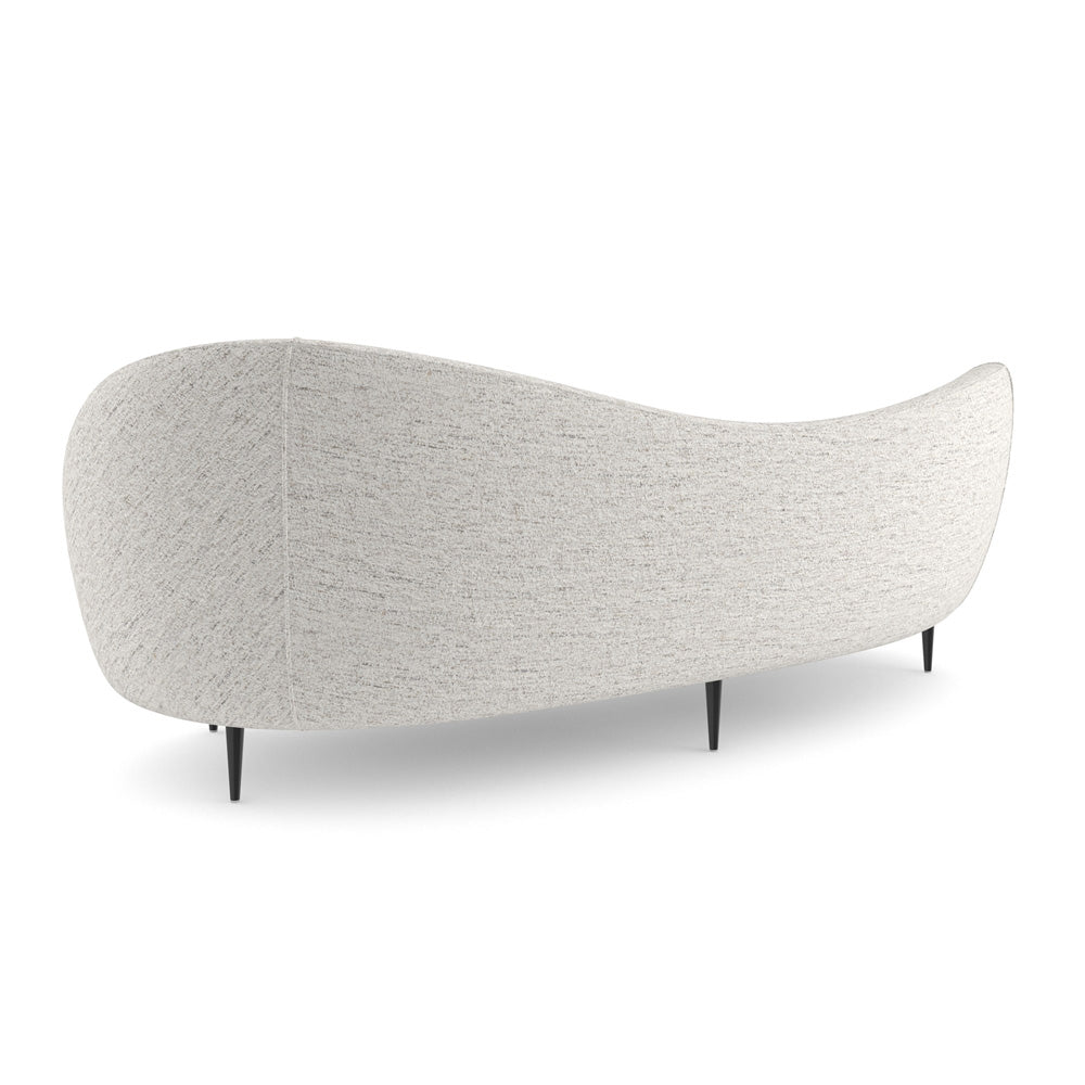Caracole - 94 Formosa Sofa in Piano Black - UPH-024-011-A