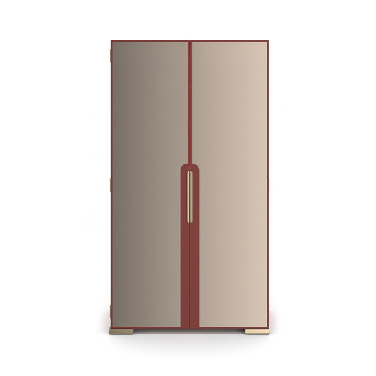 Caracole - Allure Armoire in Rouge Red Gloss - CLA-024-052
