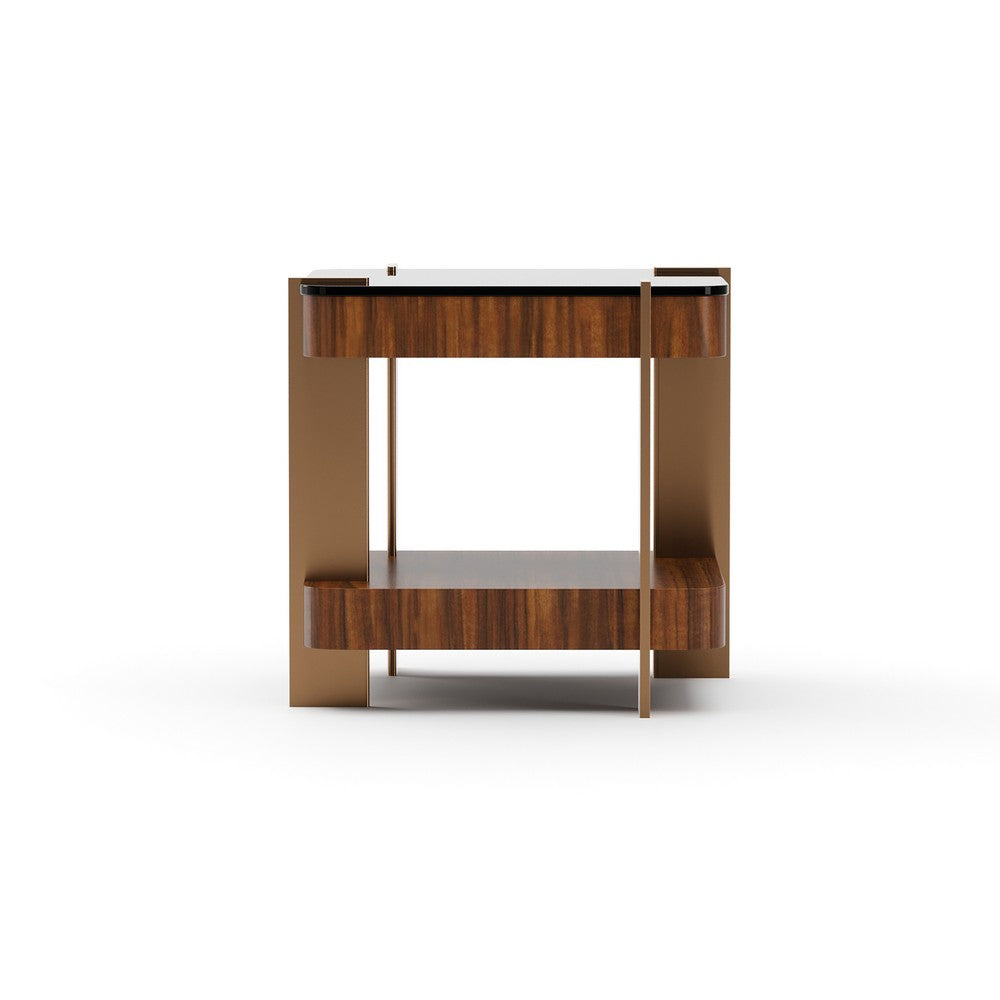 Caracole - Altura Glass Top Side Table - CLA-025-4114 view 2
