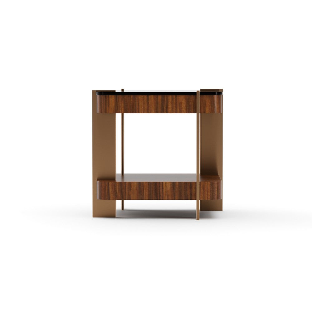 Caracole - Altura Glass Top Side Table - CLA-025-4114 view 3
