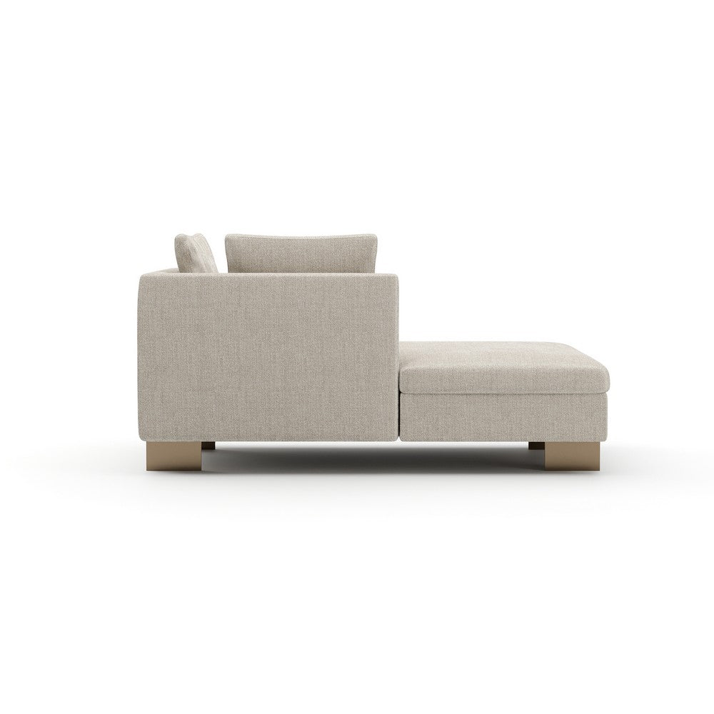 Caracole - Altura Laf Chaise - Pearl - UPH-025-LH4-A view 4