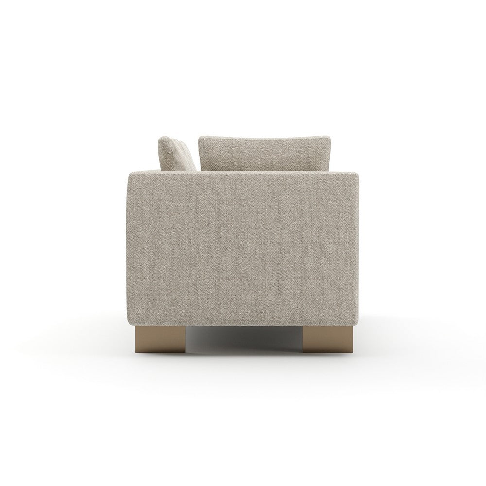 Caracole - Altura Laf Loveseat - Pearl - UPH-025-LL4-A view 3