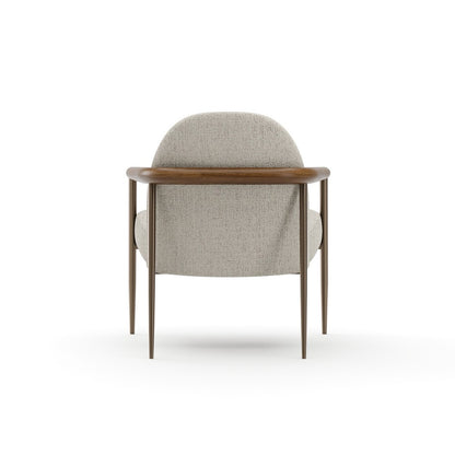 Caracole - Altura Lounge Chair - Oatmeal - UPH-025-231-A view 4