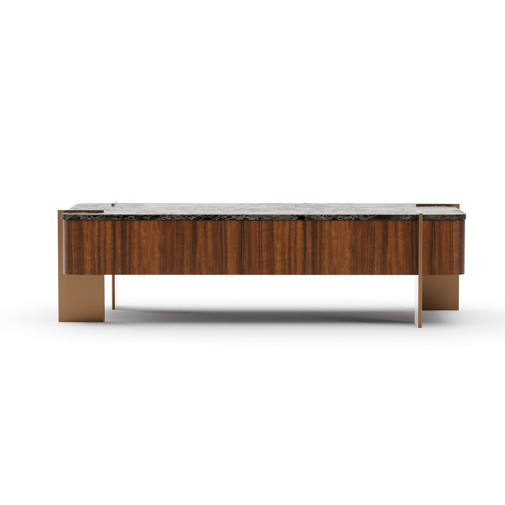 Caracole - Altura Rec Stone Top Cocktail Tbl - CLA-025-402 view 2