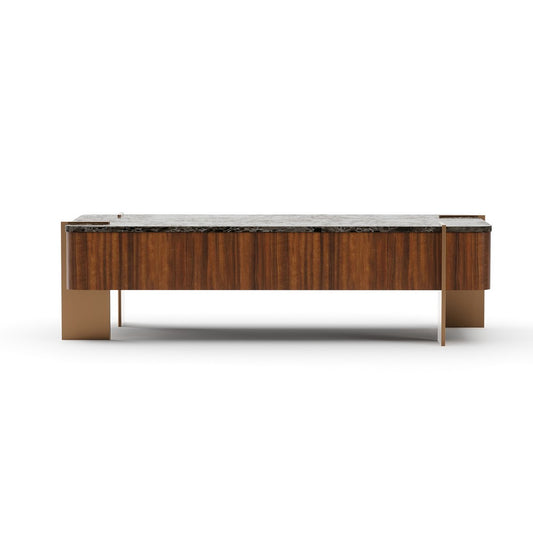 Caracole - Altura Rec Stone Top Cocktail Tbl - CLA-025-402 view 2
