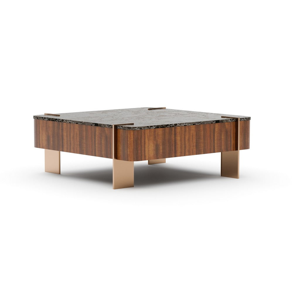 Caracole - Altura Sq Stone Top Cocktail Tbl - CLA-025-401 view 1