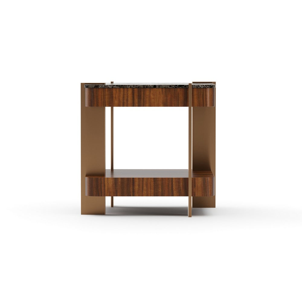 Caracole - Altura Stone Side Table - CLA-025-411 view 3