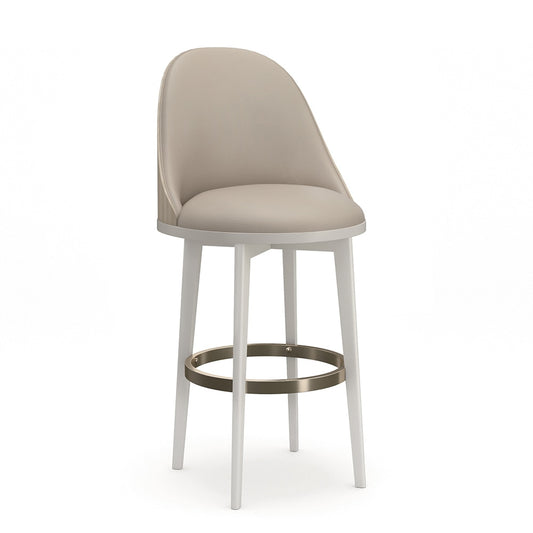Caracole - Another Round Bar Stool in Moonstone - CLA-024-301 veiw 1