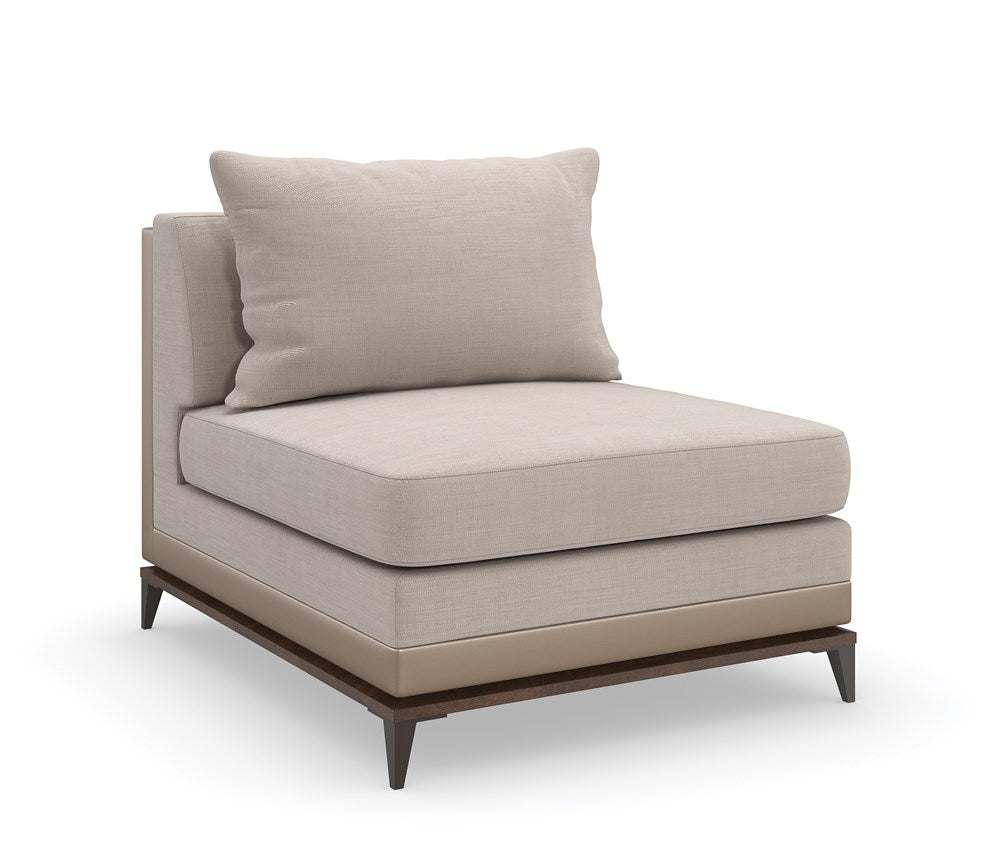 Caracole - Archipelago Armless Chair - UPH-422-AC1-A view 1