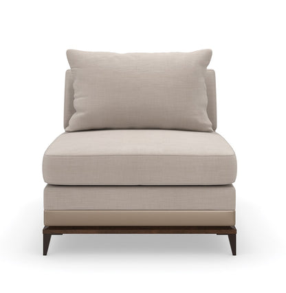 Caracole - Archipelago Armless Chair - UPH-422-AC1-A view 2
