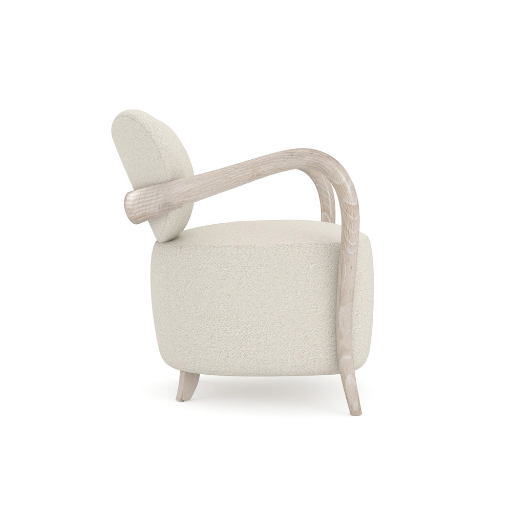 Caracole - Ashanti Chair in Sun Drenched Oak - UPH-024-133-A