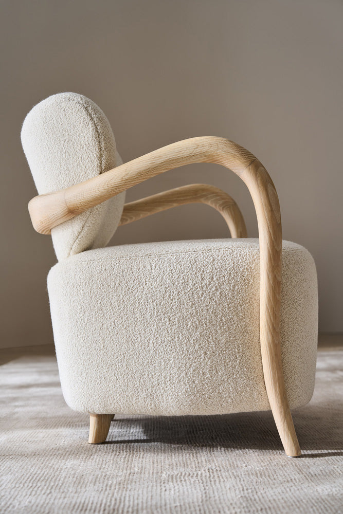 Caracole - Ashanti Chair in Sun Drenched Oak - UPH-024-133-A