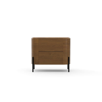 Caracole - Atom 26" Nightstand - Chocolate Nougat - CLA-426-066 view 2