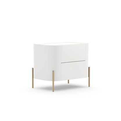 Caracole - Atom 26" Nightstand - Latte - CLA-426-065 view 1
