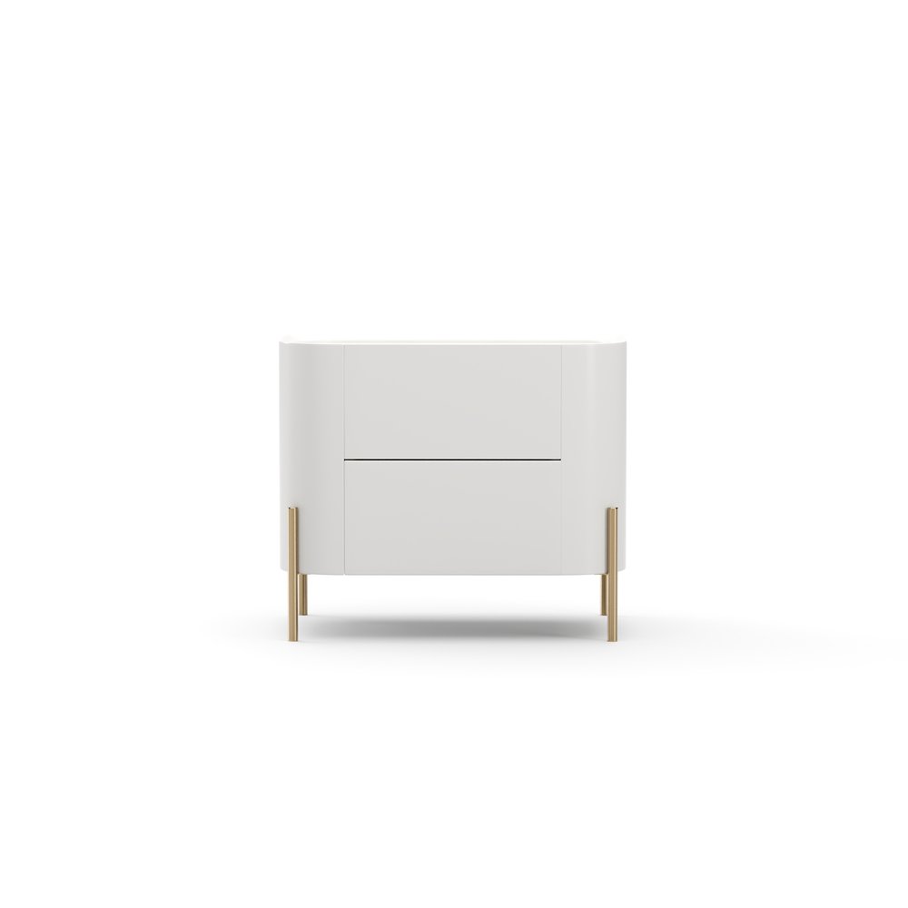 Caracole - Atom 26" Nightstand - Latte - CLA-426-065 view 2