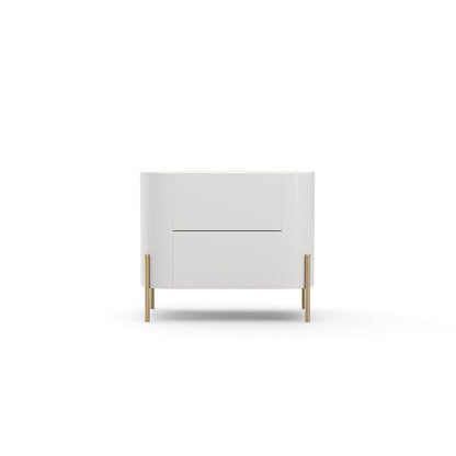 Caracole - Atom 26" Nightstand - Latte - CLA-426-065 view 2