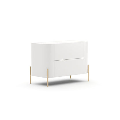 Caracole - Atom 34" Nightstand - Latte - CLA-426-061 view 1