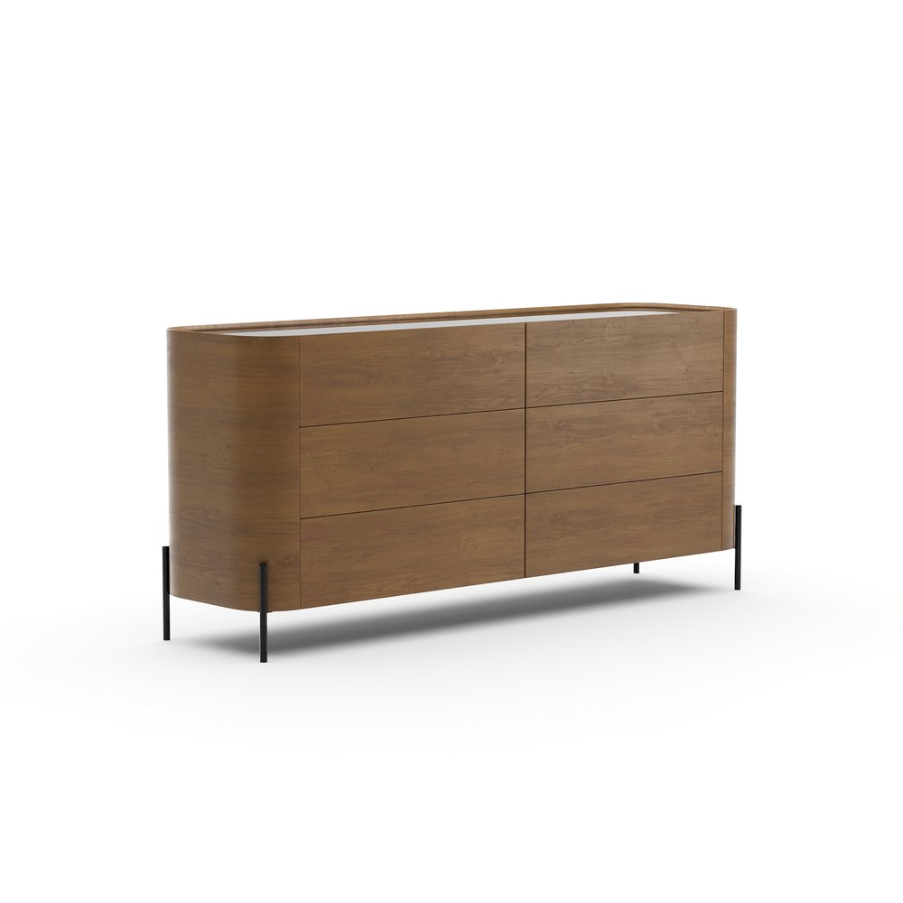 Caracole - Atom 72" Dresser - Chocolate Nougat - CLA-426-014 view 1