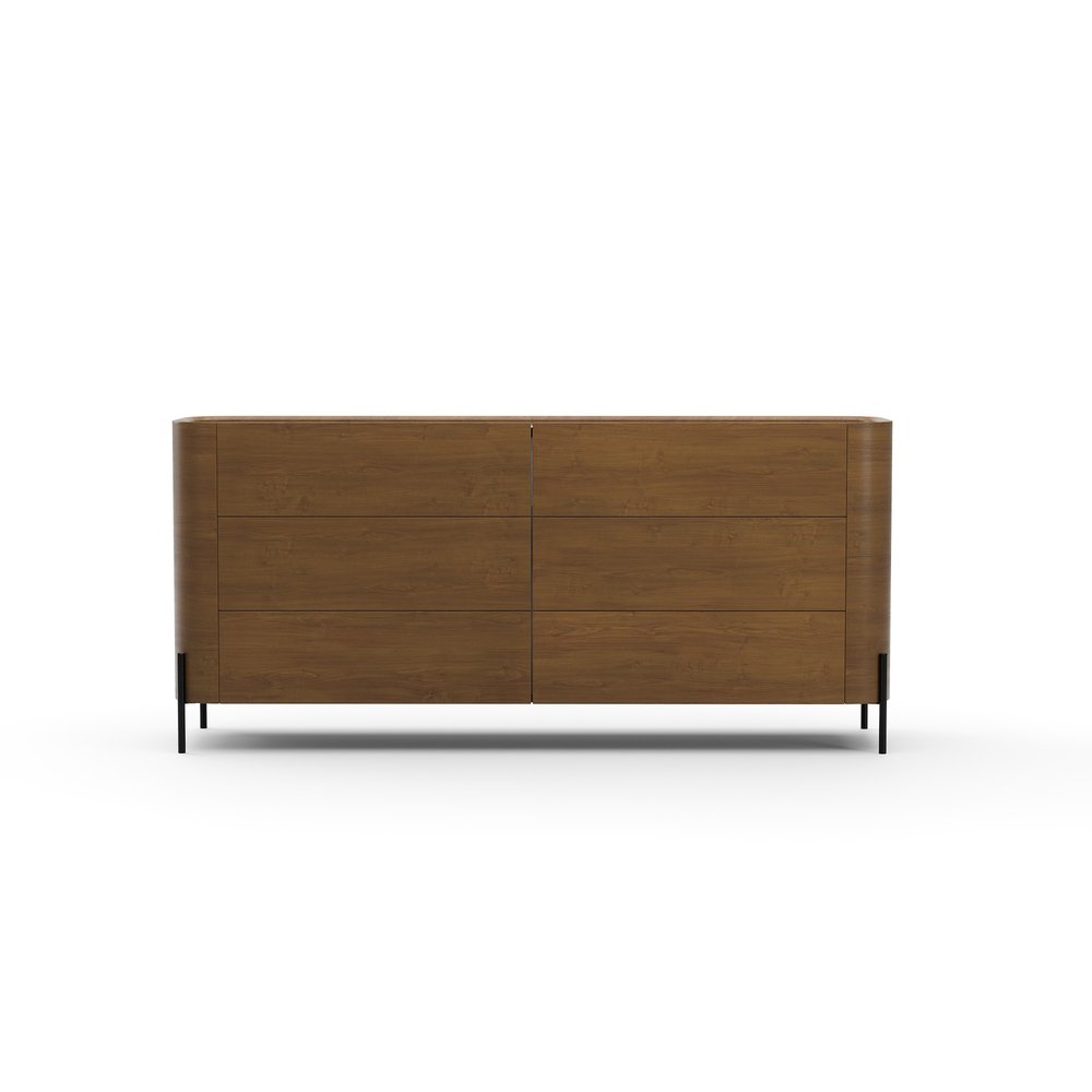 Caracole - Atom 72" Dresser - Chocolate Nougat - CLA-426-014 view 2