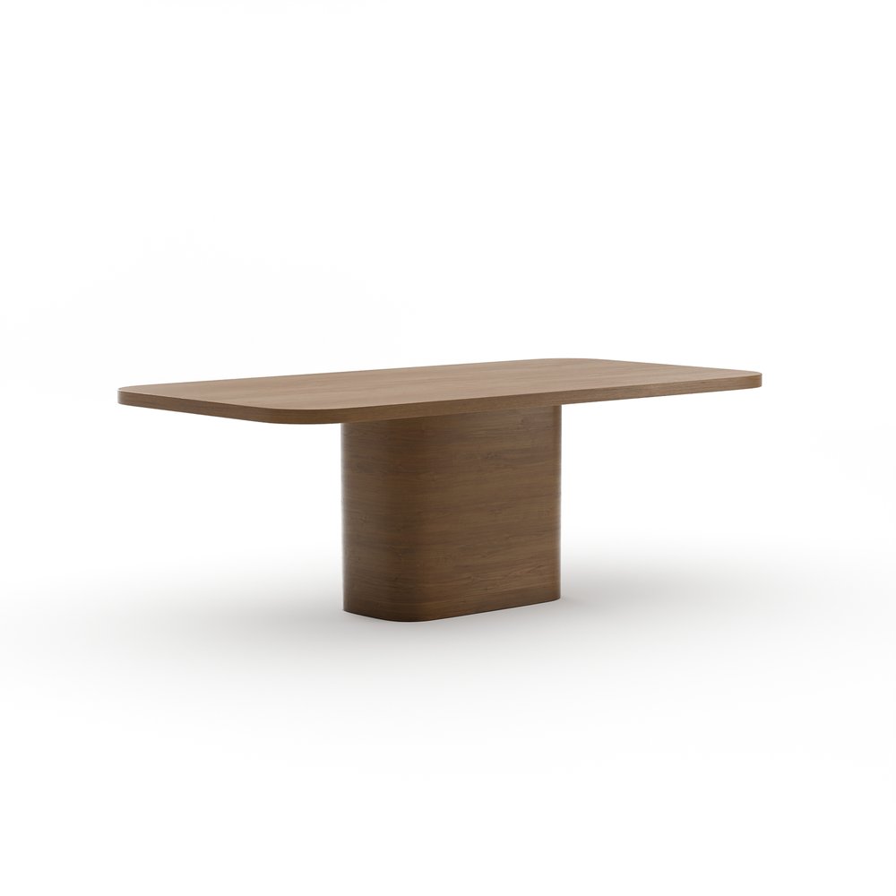 Caracole - Atom Dining Table - Chocolate Nougat - CLA-426-209 view 1