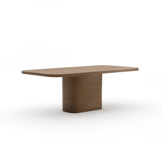 Caracole - Atom Dining Table - Chocolate Nougat - CLA-426-209 view 1